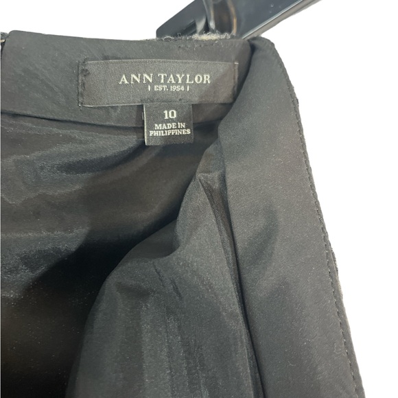 Ann Taylor wool blend zebra‎ print skirt size 10 - Picture 5 of 6